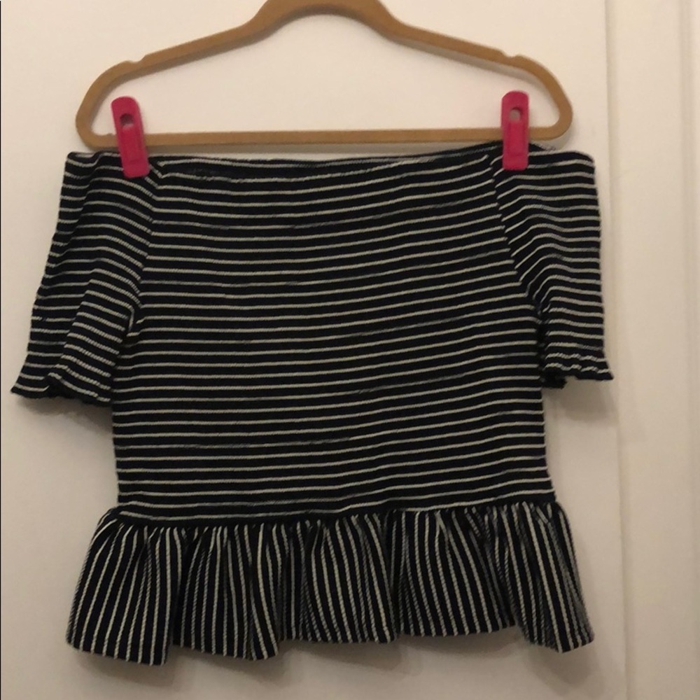 Who What Wear off the shoulder top